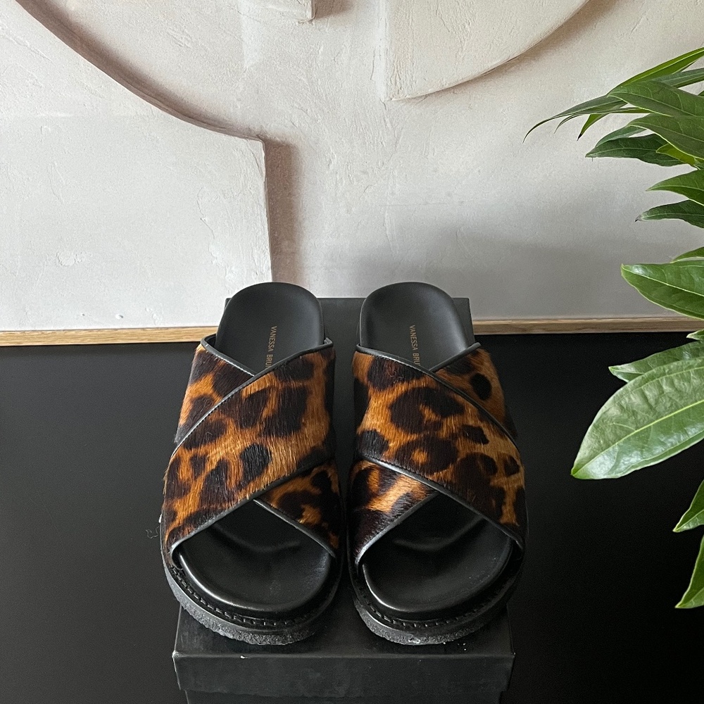 Vanessa Bruno Fussbet chunky slides size EU39